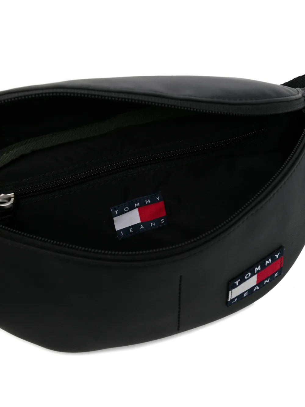 Tommy Jeans Heuptas met logopatch Zwart