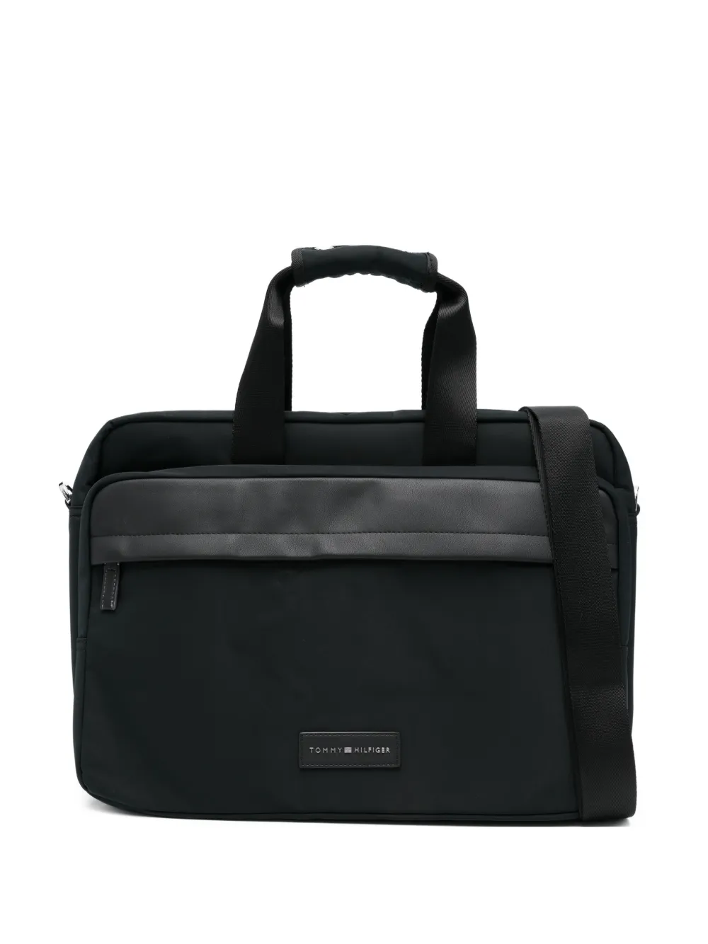 Tommy Hilfiger logo-detail briefcase - Schwarz
