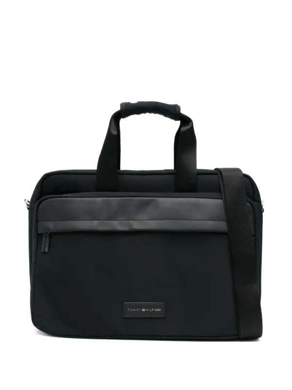 Tommy Hilfiger ロゴ ビジネスバッグ | ブラック | FARFETCH JP