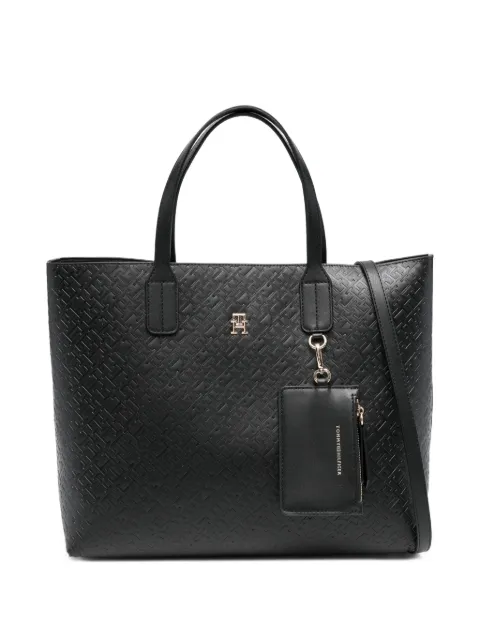 Tommy Hilfiger icon satchel mono tote bag