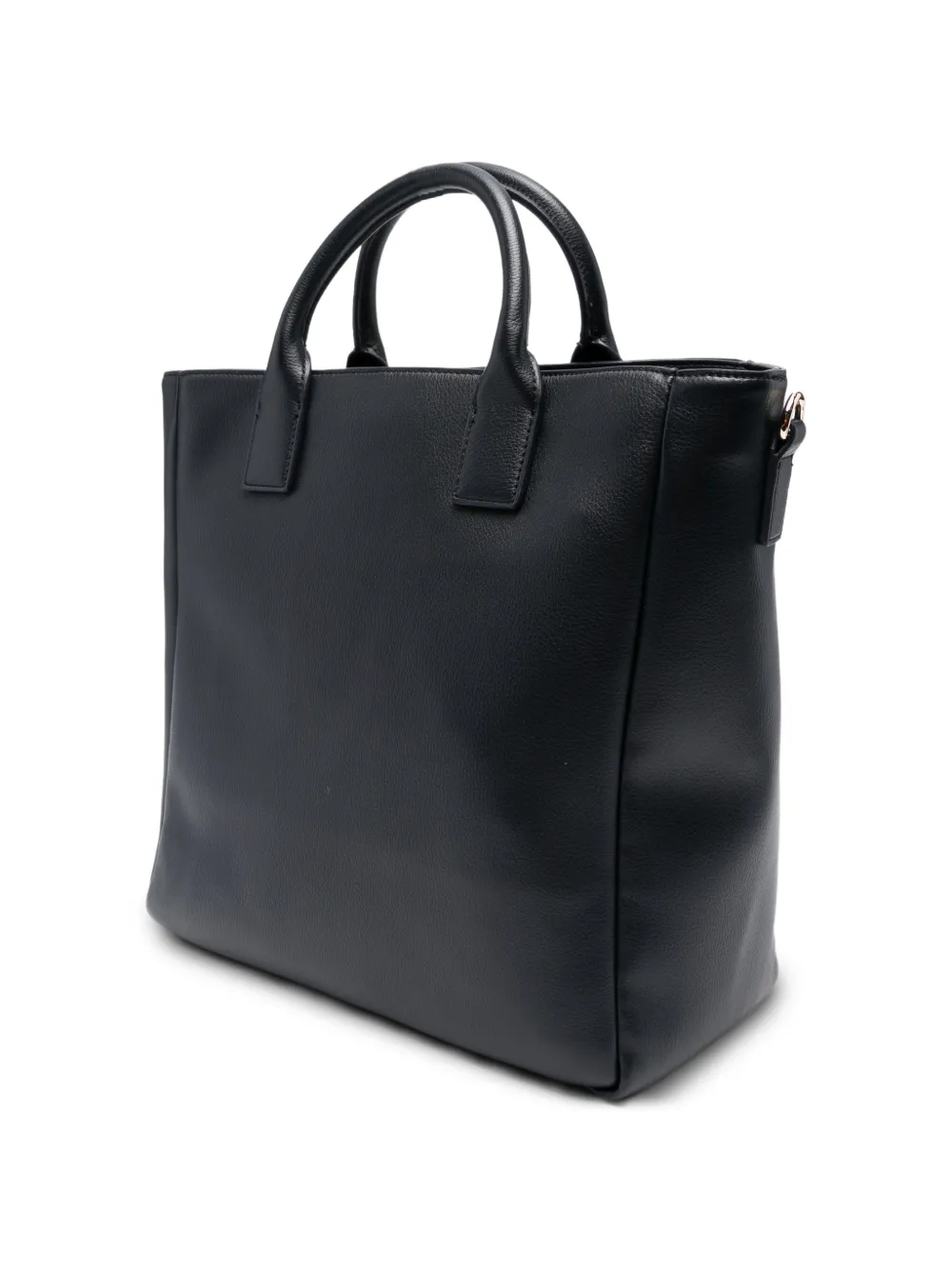 Tommy Hilfiger Shopper met logoband Zwart