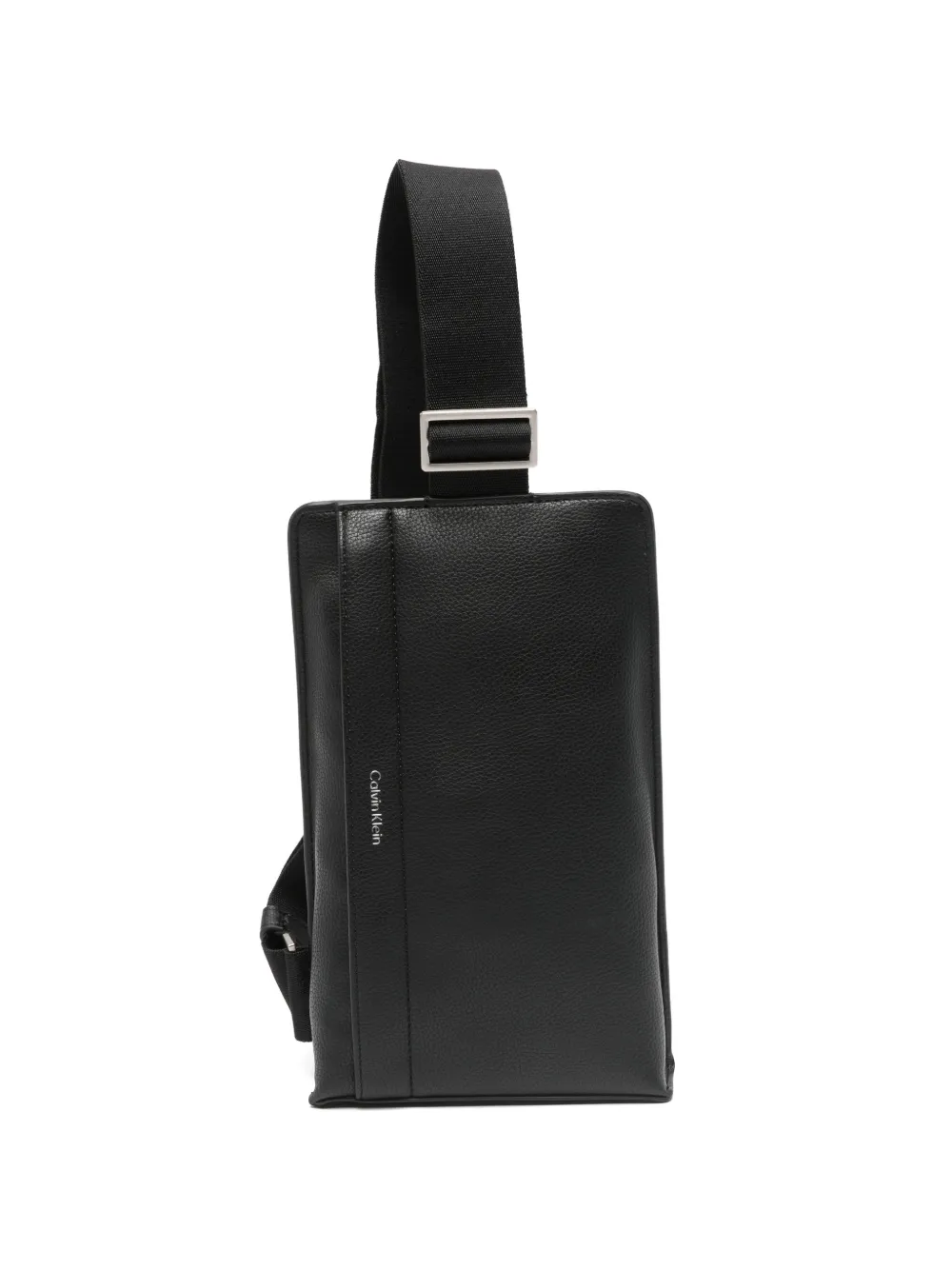 Calvin Klein logo-print messenger bag - Nero
