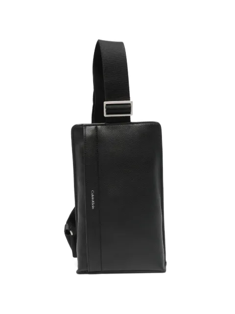 Calvin Klein logo-print messenger bag