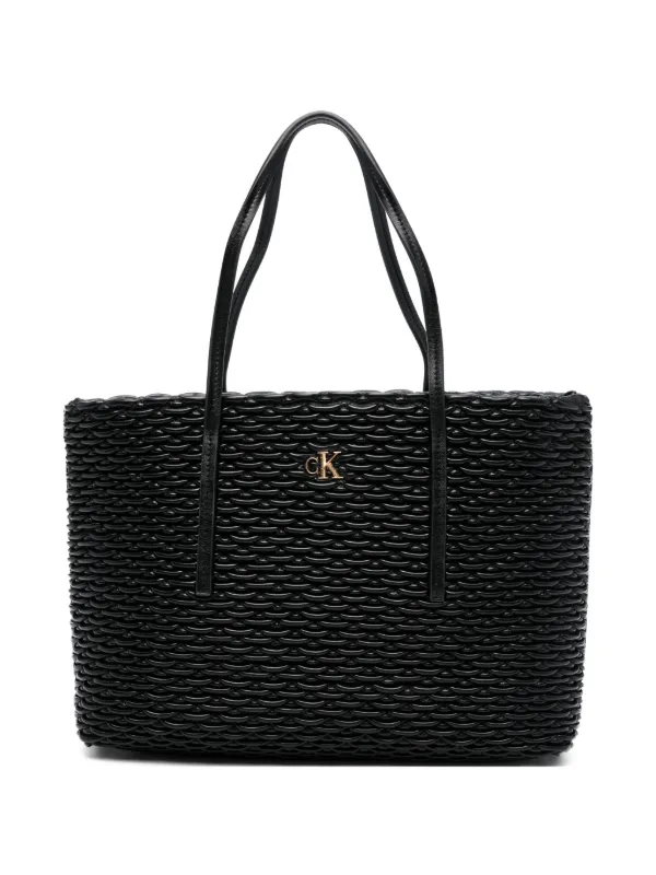Calvin Klein プリーツ ハンドバッグ | ブラック | FARFETCH JP