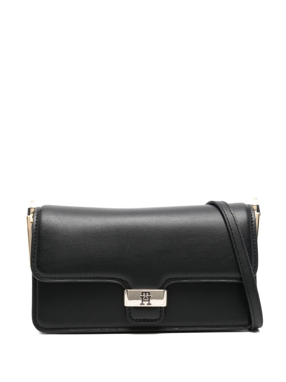 Tommy Hilfiger mini TH Heritage crossbody bag - Nero