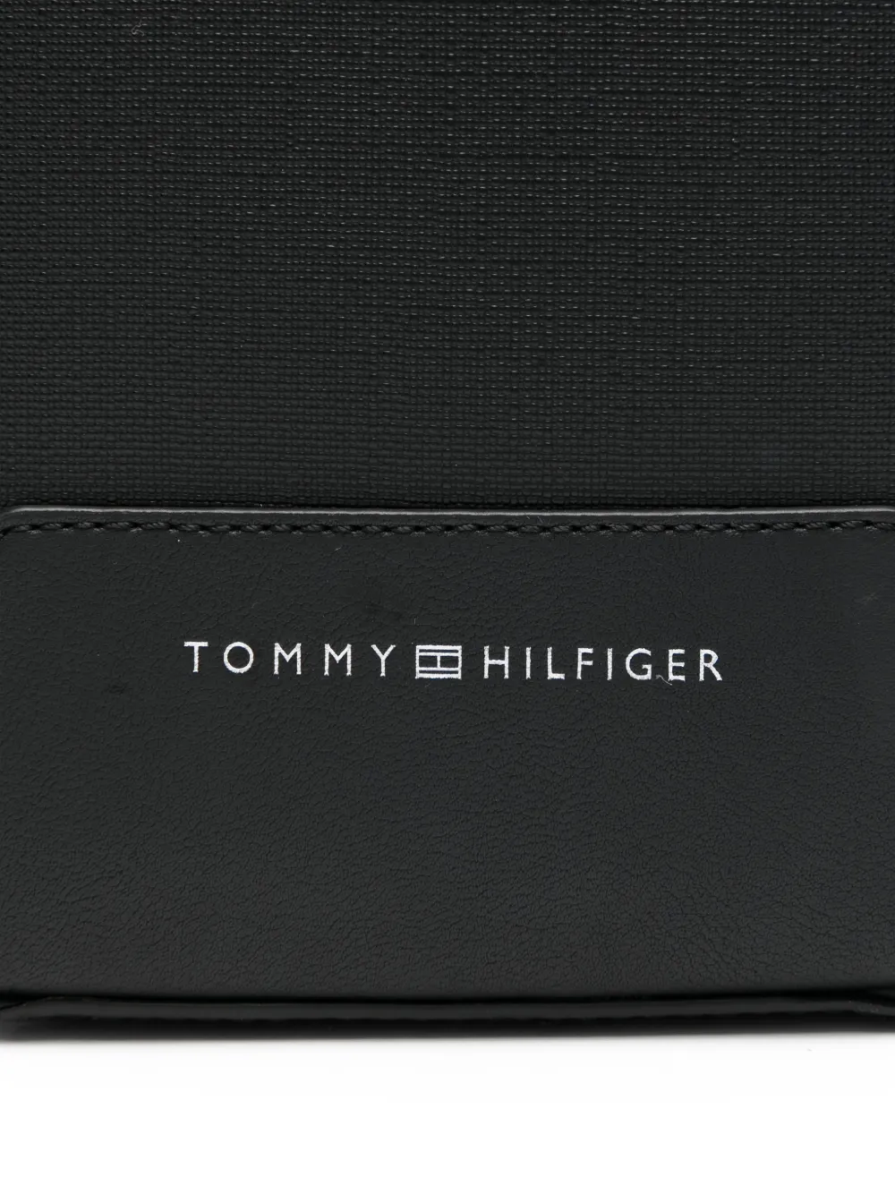  Tommy Hilfiger Mini Logo Messenger Bag - Black 