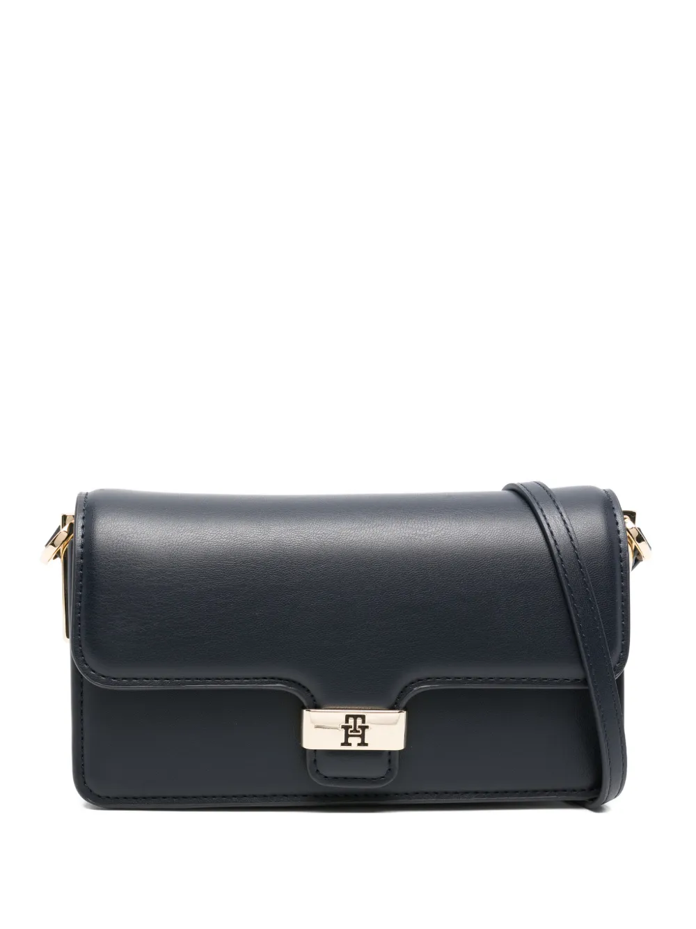 Tommy Hilfiger mini TH Heritage logo-plaque crossbody bag - Blu