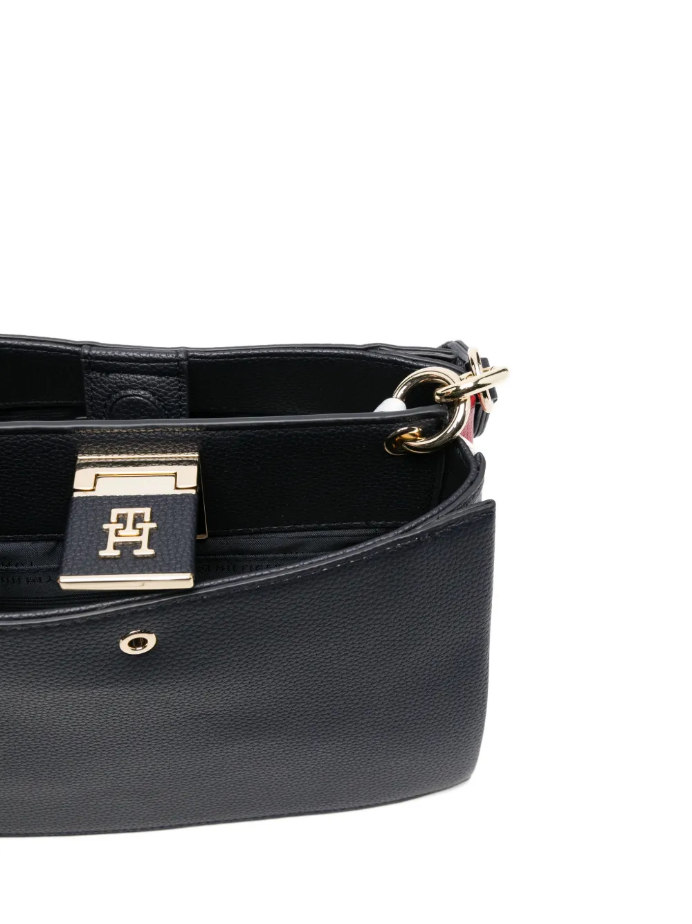 Tommy Hilfiger TH Her Stripe medium schoudertas Blauw