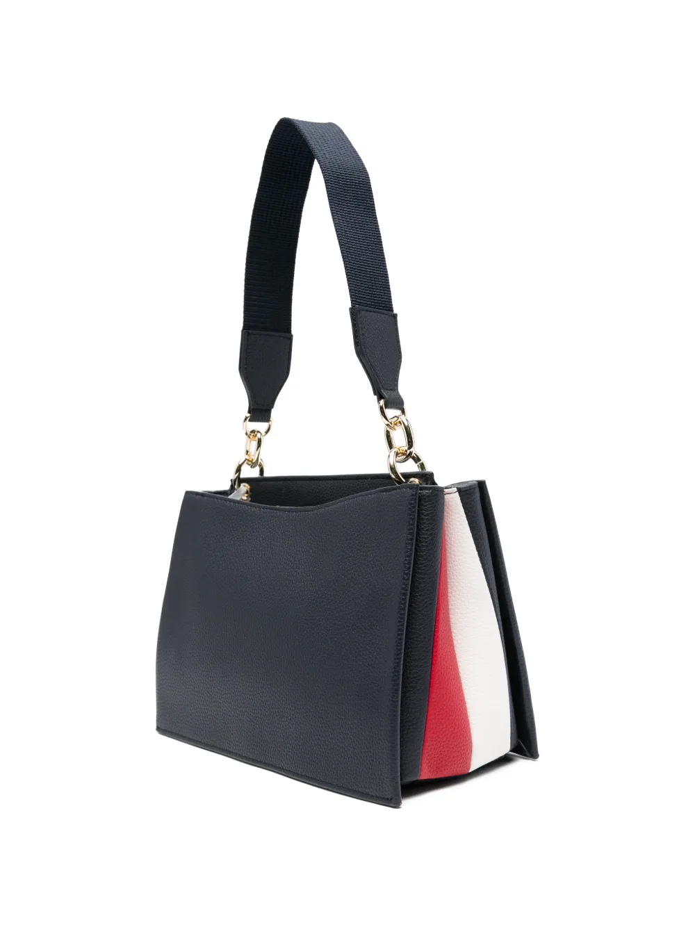 Tommy Hilfiger TH Her Stripe medium schoudertas Blauw