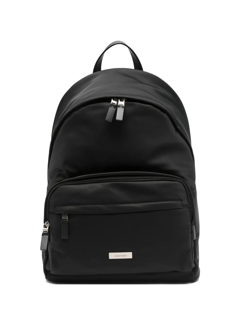 Calvin Klein logo-plaque backpack - Nero
