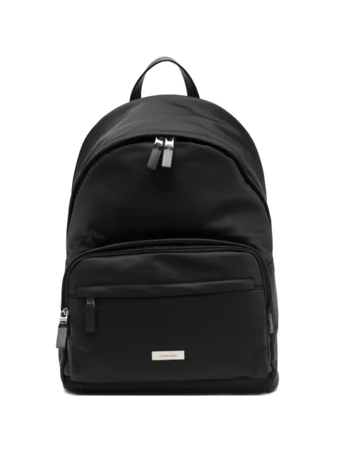 Calvin Klein logo-plaque backpack