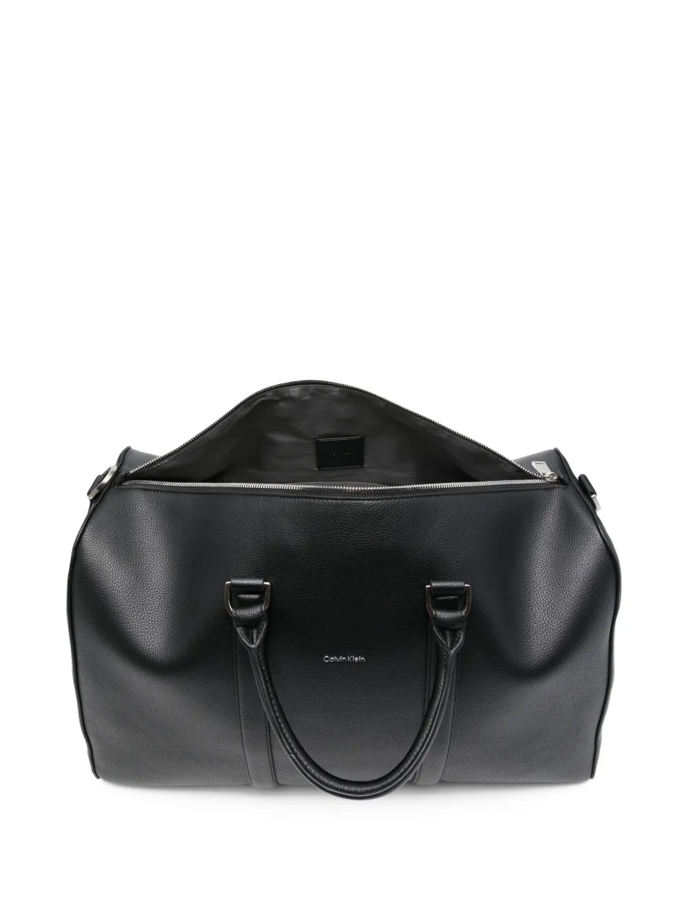 Calvin Klein Duffeltas met reliëf Zwart