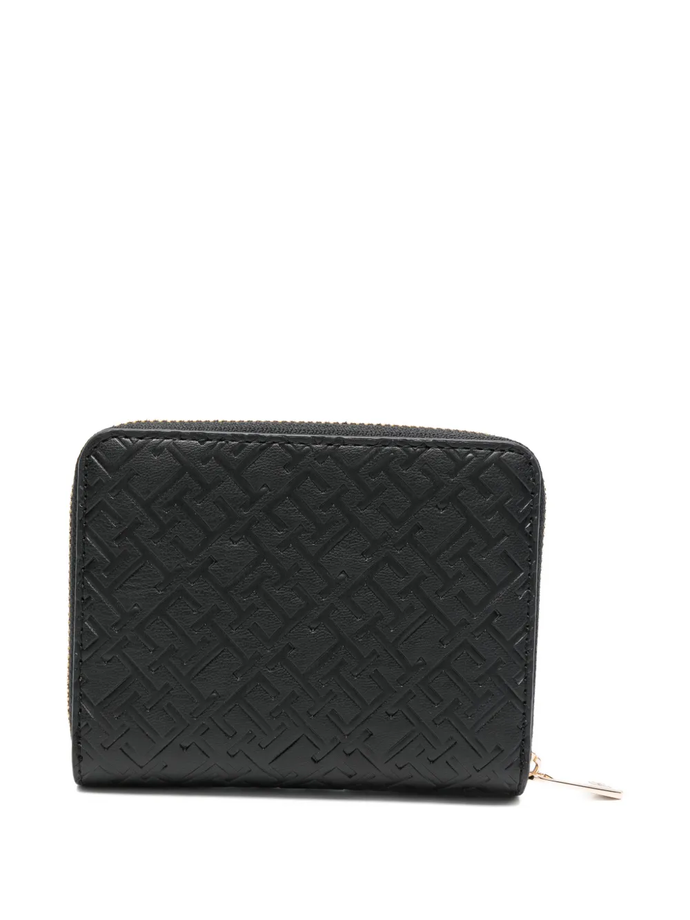 Tommy Hilfiger Patterned Zip Wallet - Black 