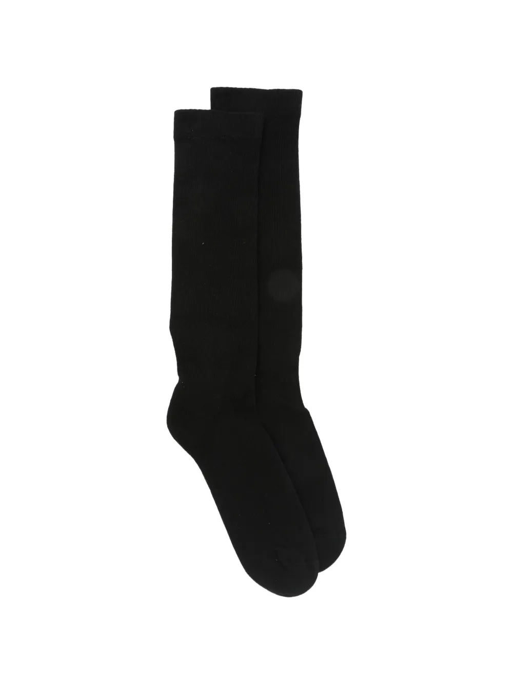 Rick Owens DRKSHDW pentagram-intarsia high socks - Nero