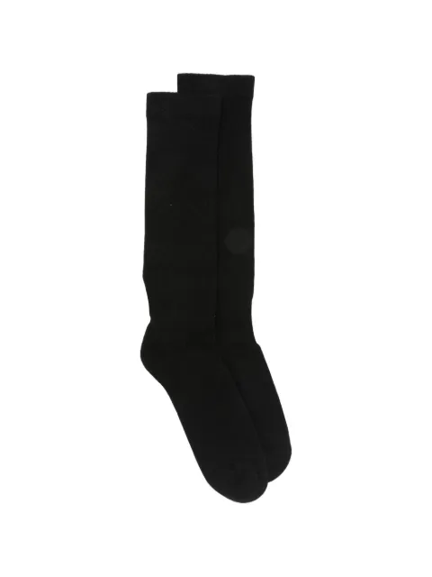 Rick Owens DRKSHDW pentagram-intarsia high socks