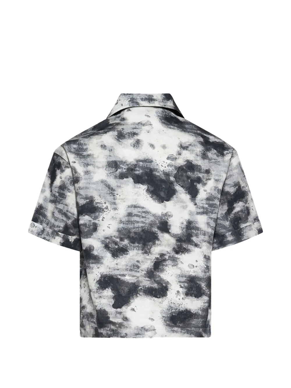  Roberto Cavalli Junior Logo-patch Shirt - Black 