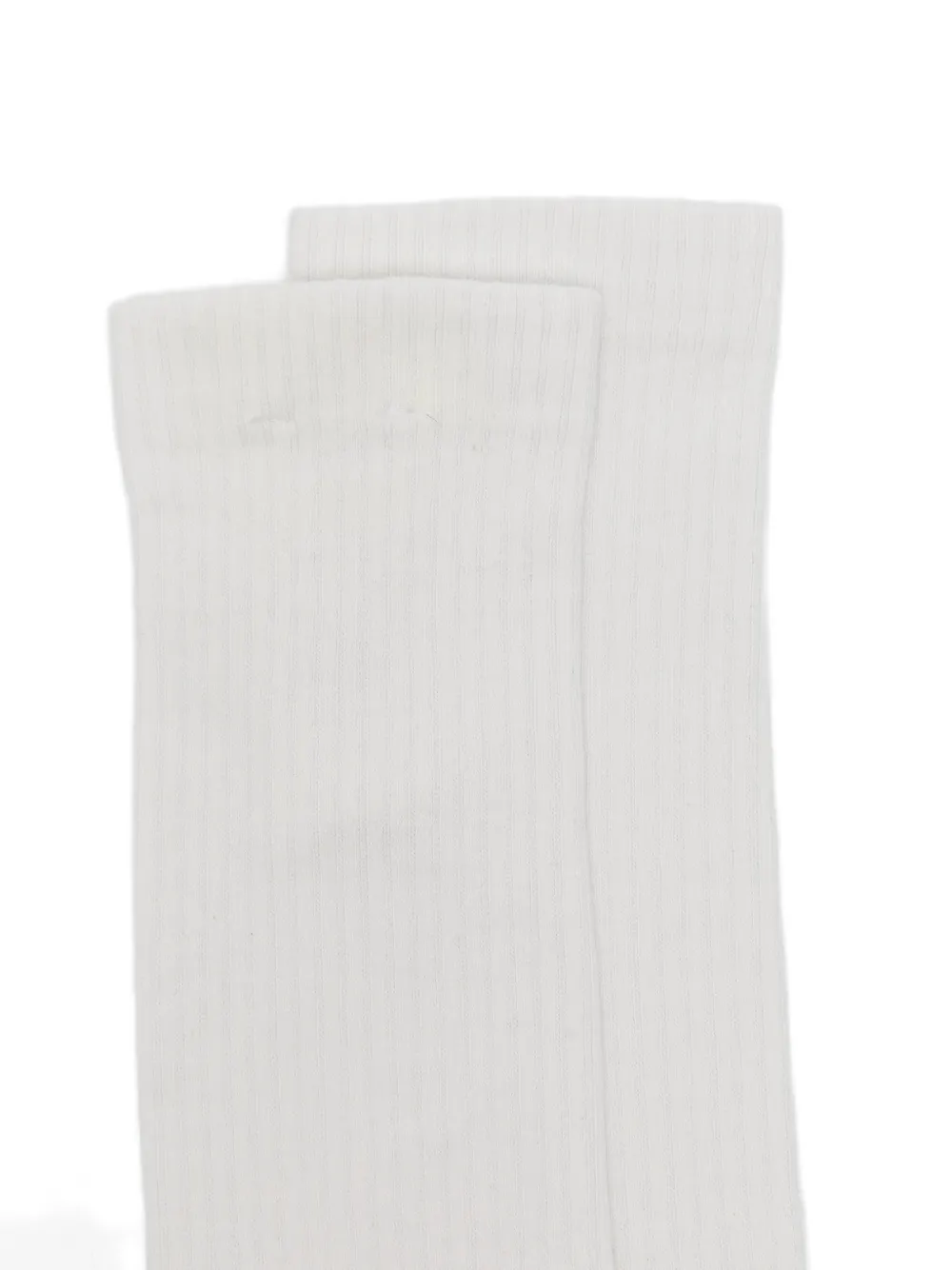  Rick Owens Drkshdw Calzini Con Intarsio - Bianco 