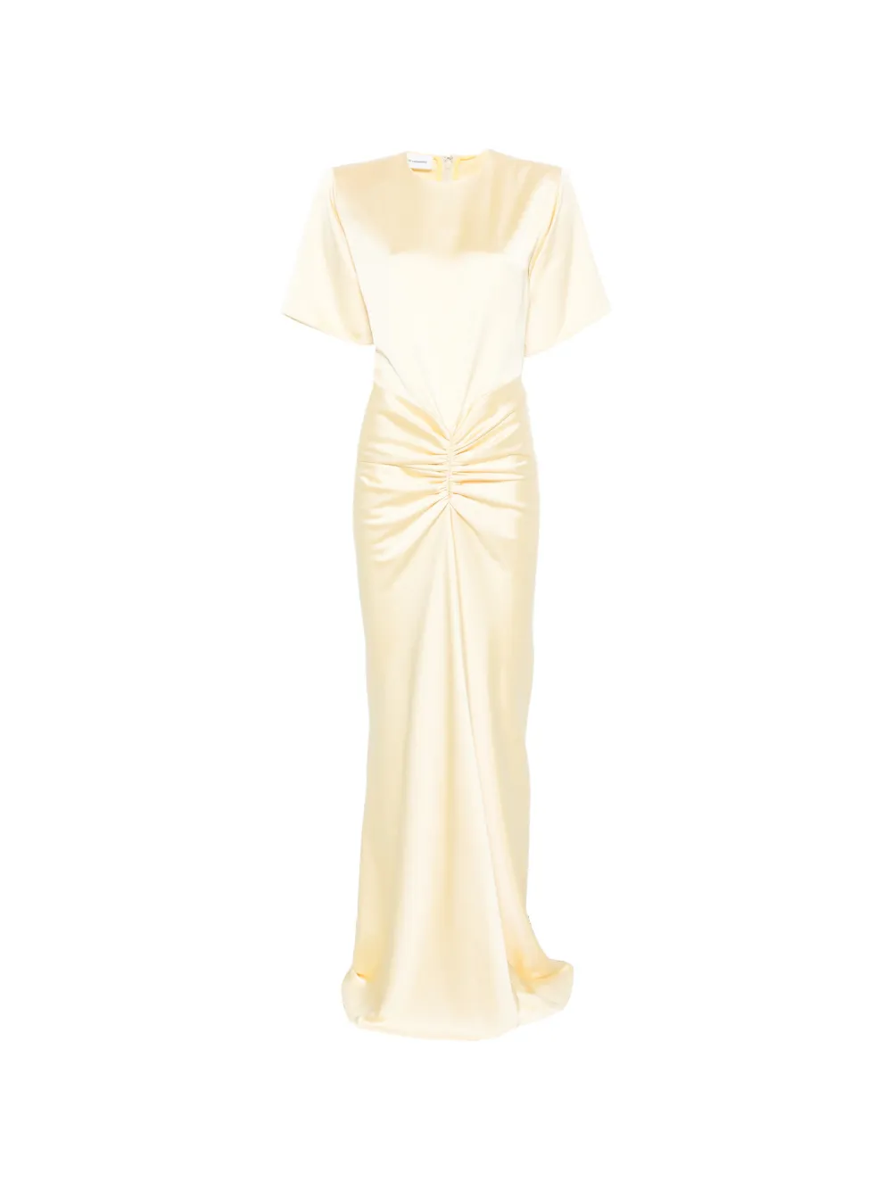 THE ANDAMANE Iris draped maxi dress - Yellow