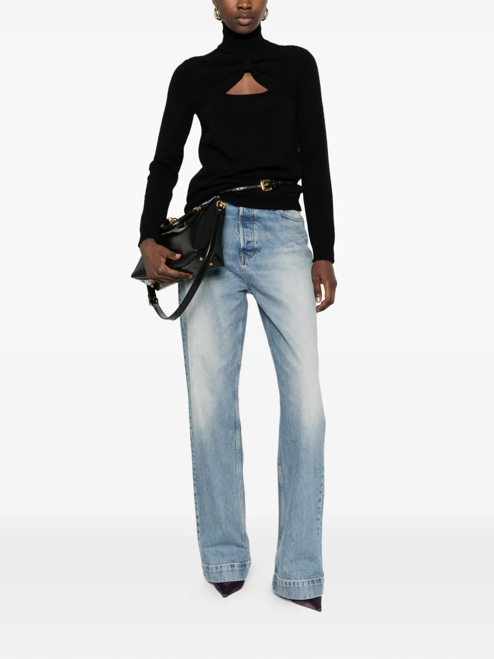  Valentino Garavani Turtleneck Sweater - Black 