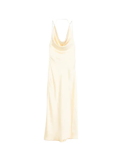 THE ANDAMANE Vera cowl-neck maxi dress