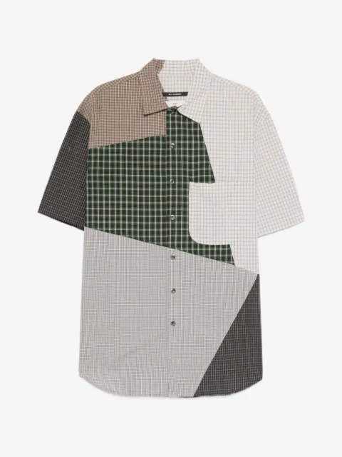 Song For The Mute pachecked-pattern shirt
