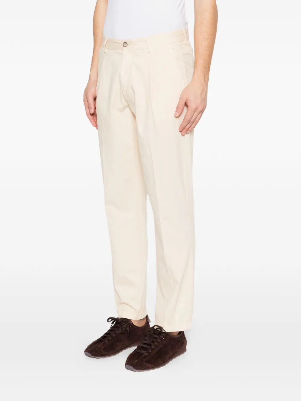  Fay Pleated Trousers - Neutrals 