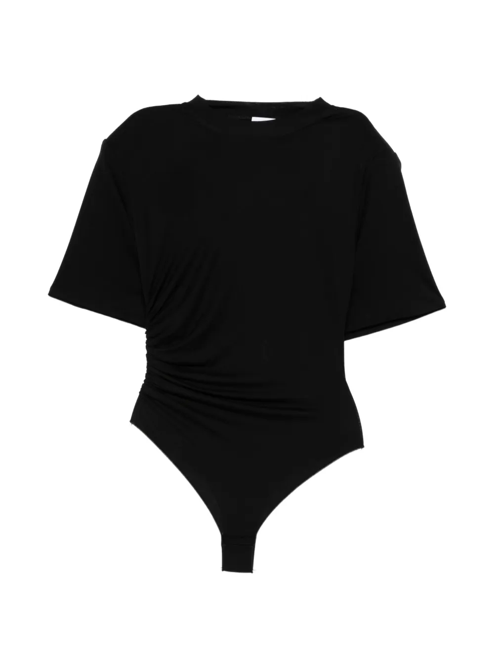 THE ANDAMANE Lennox draped bodysuit - Nero
