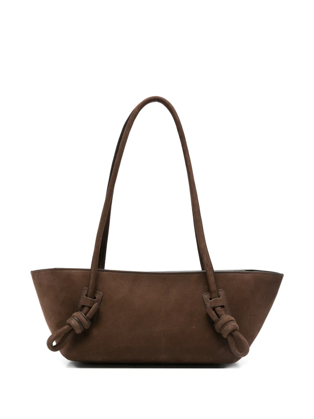 Hereu medium Fleca knotted shoulder bag - Marrone