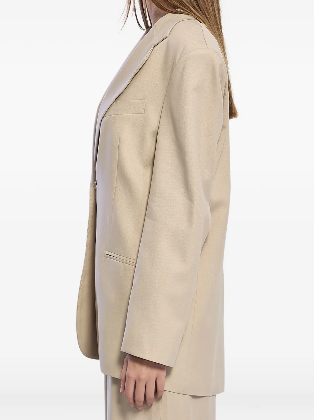  Federica Tosi Oversized Blazer - Neutrals 