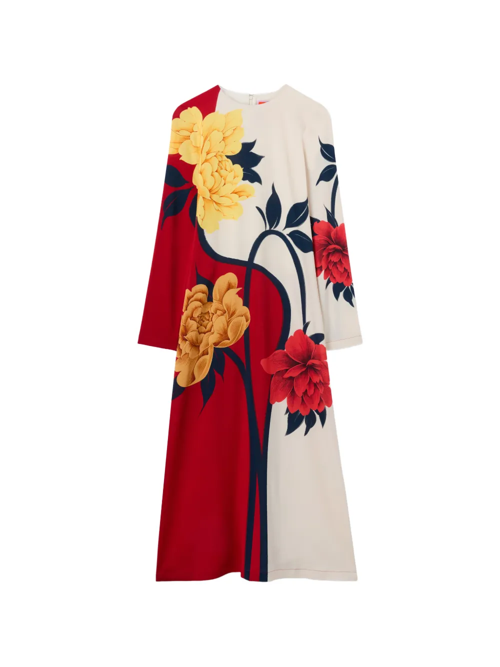 La DoubleJ Abito a fiori - Rosso