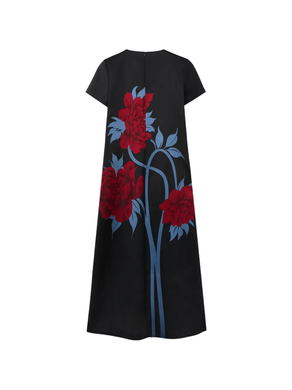 La DoubleJ Jurk met jacquard Zwart