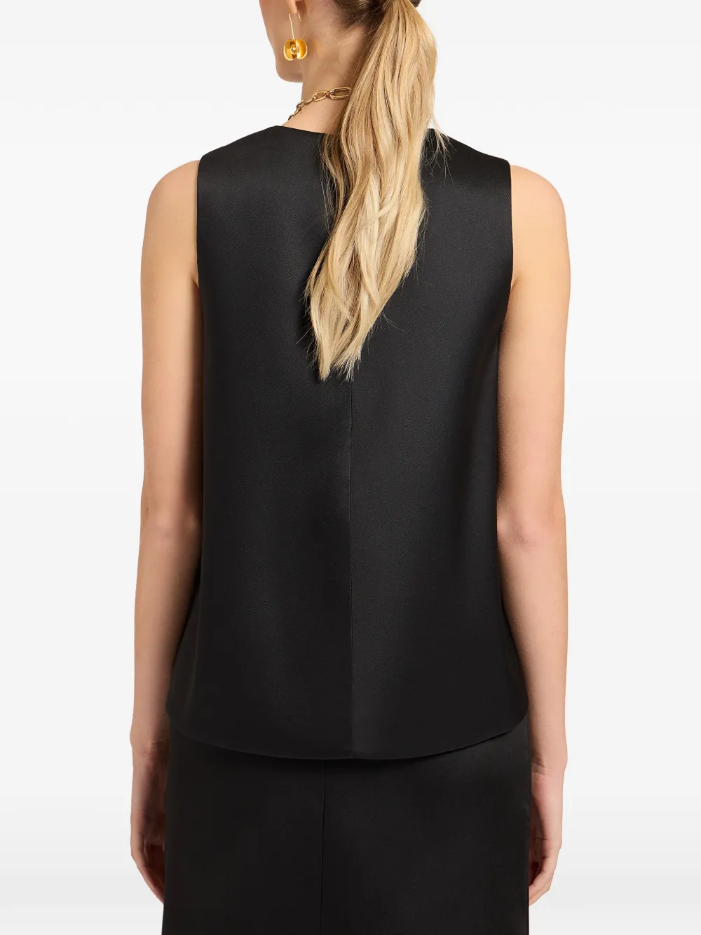  La Doublej La Scala Top - Black 
