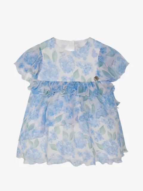 Roberto Cavalli Junior ruffled floral dress