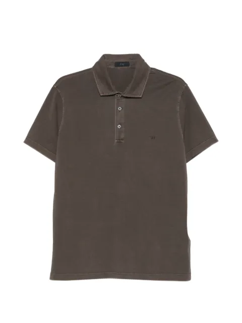 Fay buttoned polo shirt