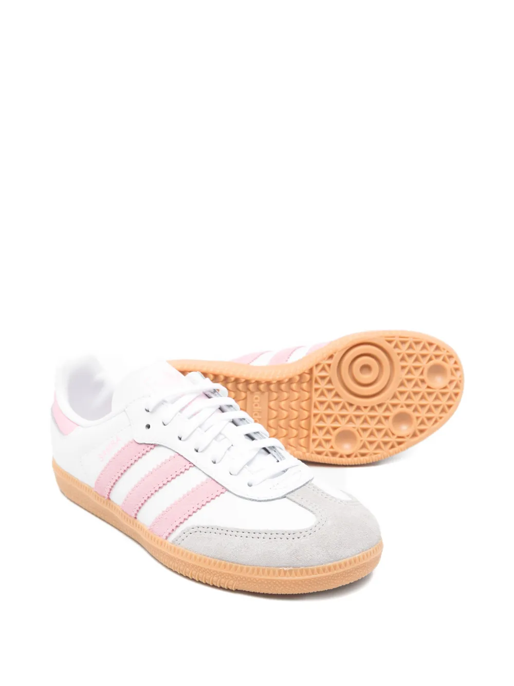 adidas Originals Kids Samba OG 3-Stripes sneakers Wit