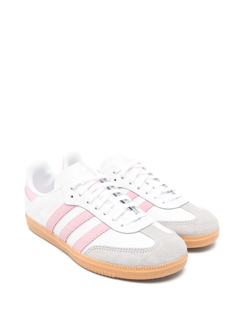 adidas Originals Kids Samba OG C 3-stripes sneakers - Bianco
