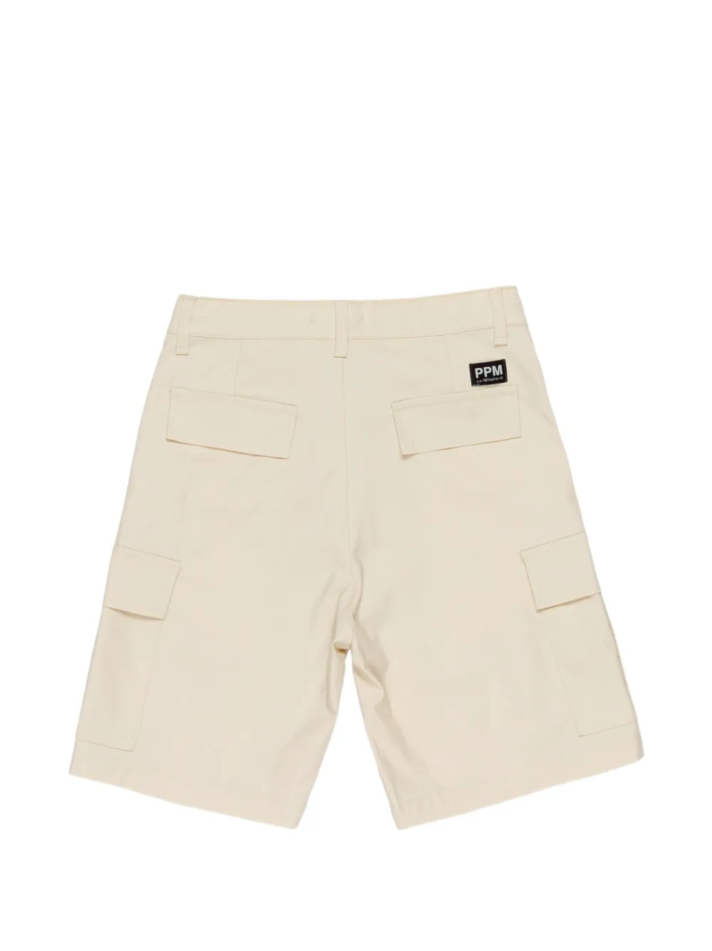  Paolo Pecora Kids Cargo-pocket Shorts - Neutrals 