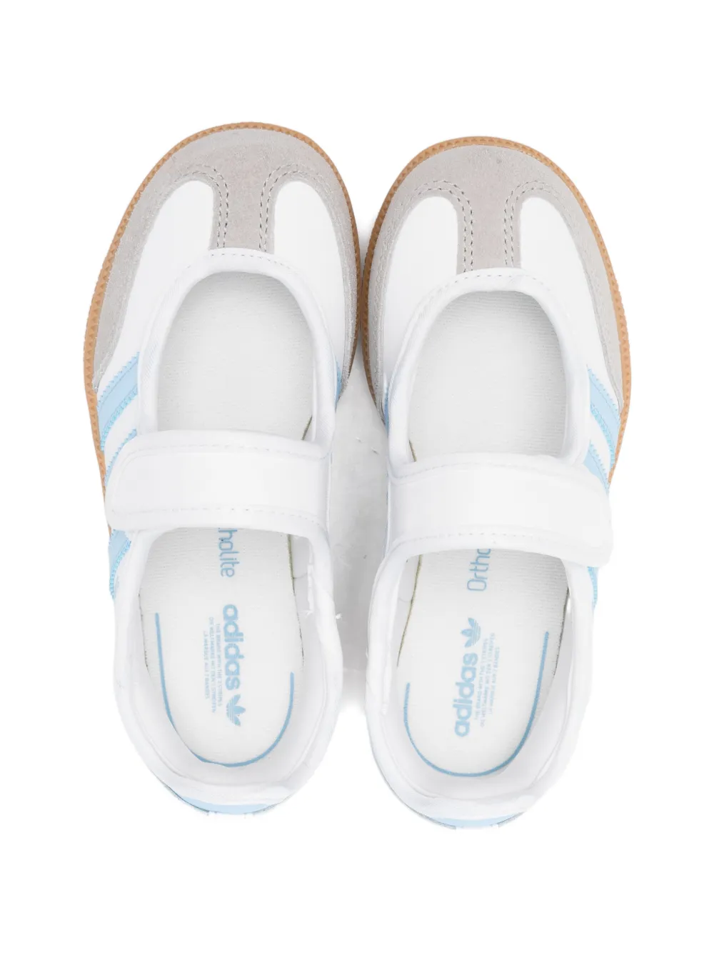 adidas Originals Kids Samba Jane C sneakers met klittenband Wit
