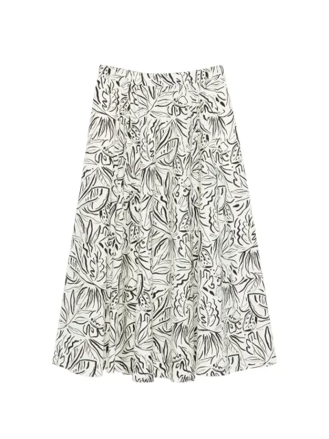 ASPESI patterned skirt