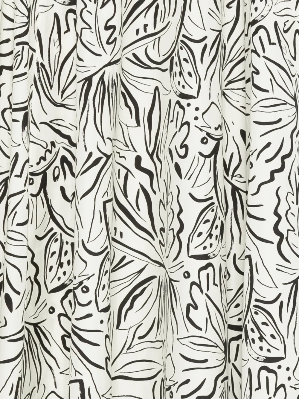  Aspesi Patterned Skirt - White 