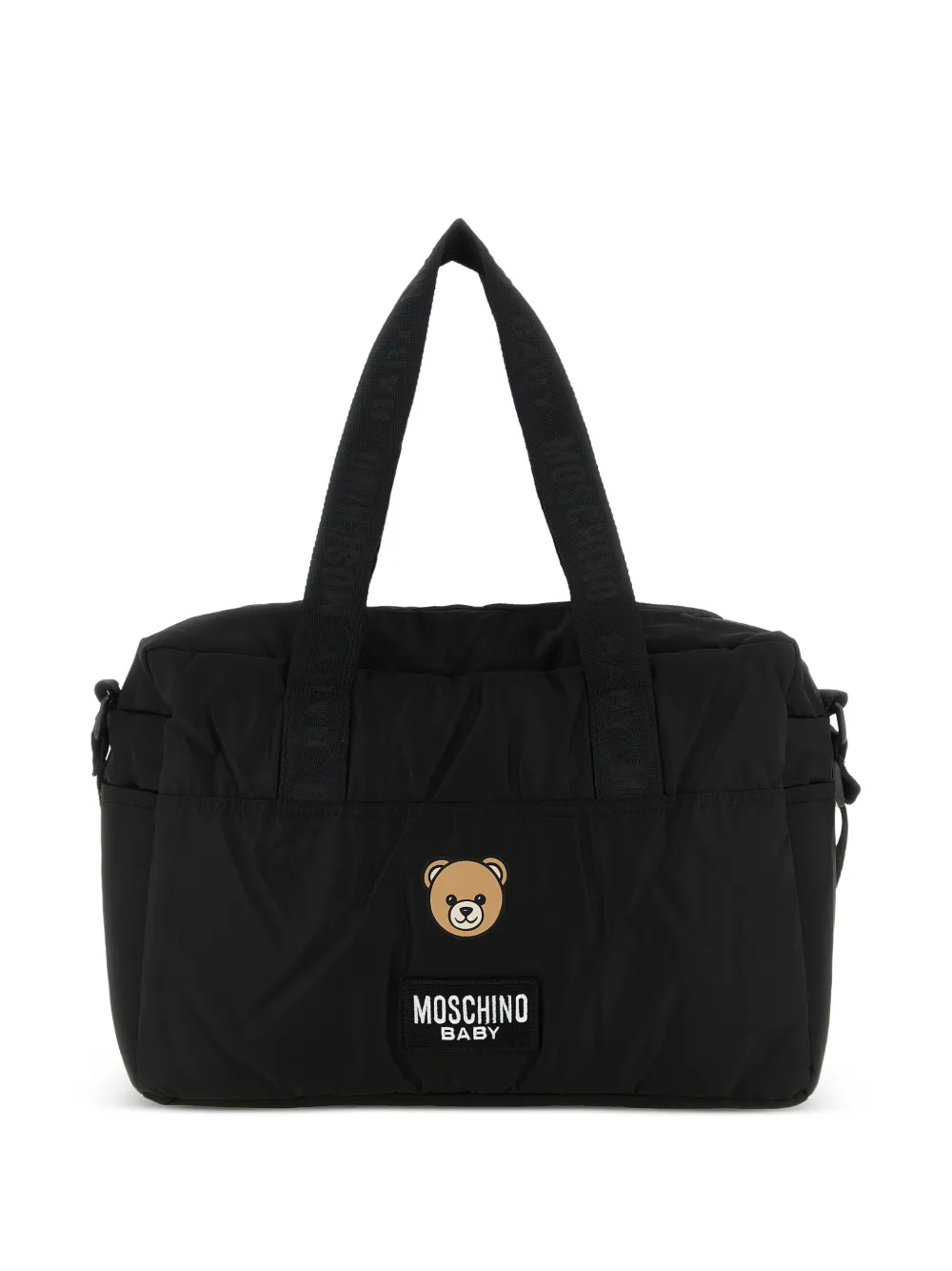 Moschino Kids Teddy Bear changing bag - Nero