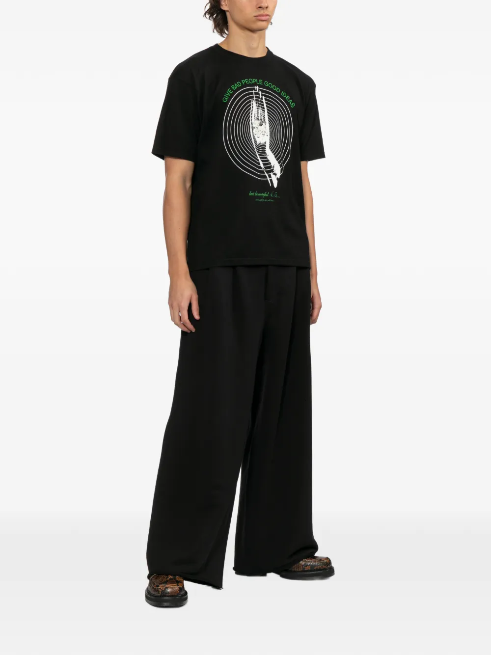 Undercover x Twin Peaks T-shirt met print Zwart
