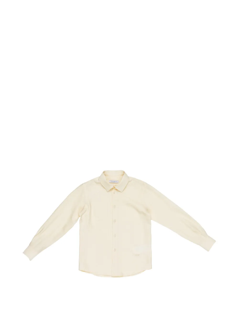 Paolo Pecora Kids long-sleeve shirt - Toni neutri