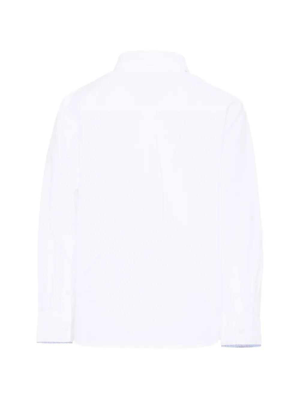  Mayoral Welt-pocked Long-sleeved Shirt - White 