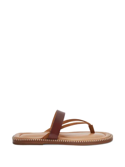 DRIES VAN NOTEN stitched leather sandals