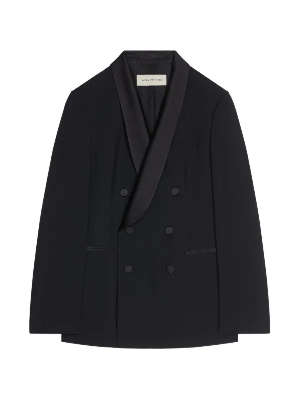 DRIES VAN NOTEN ダブルジャケット | ブラック | FARFETCH JP