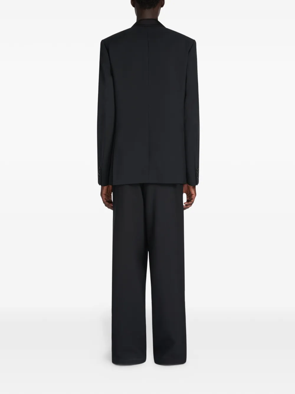 DRIES VAN NOTEN Blazer met dubbele rij knopen Zwart