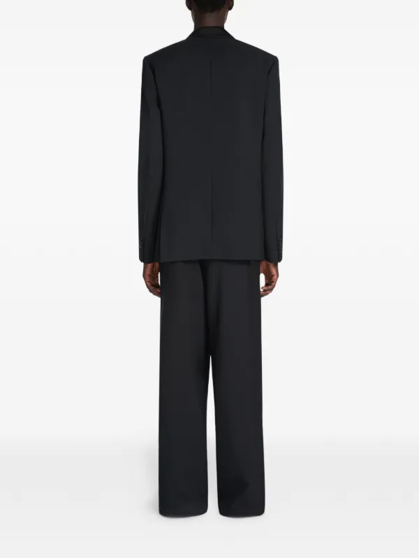 DRIES VAN NOTEN ウールダブルジャケット DRIES VAN NOTEN ダブルジャケット | ブラック | FARFETCH JP