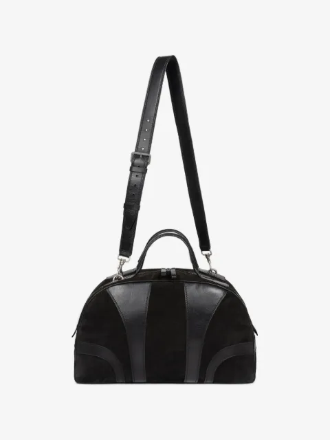 DRIES VAN NOTEN suede duffle bag