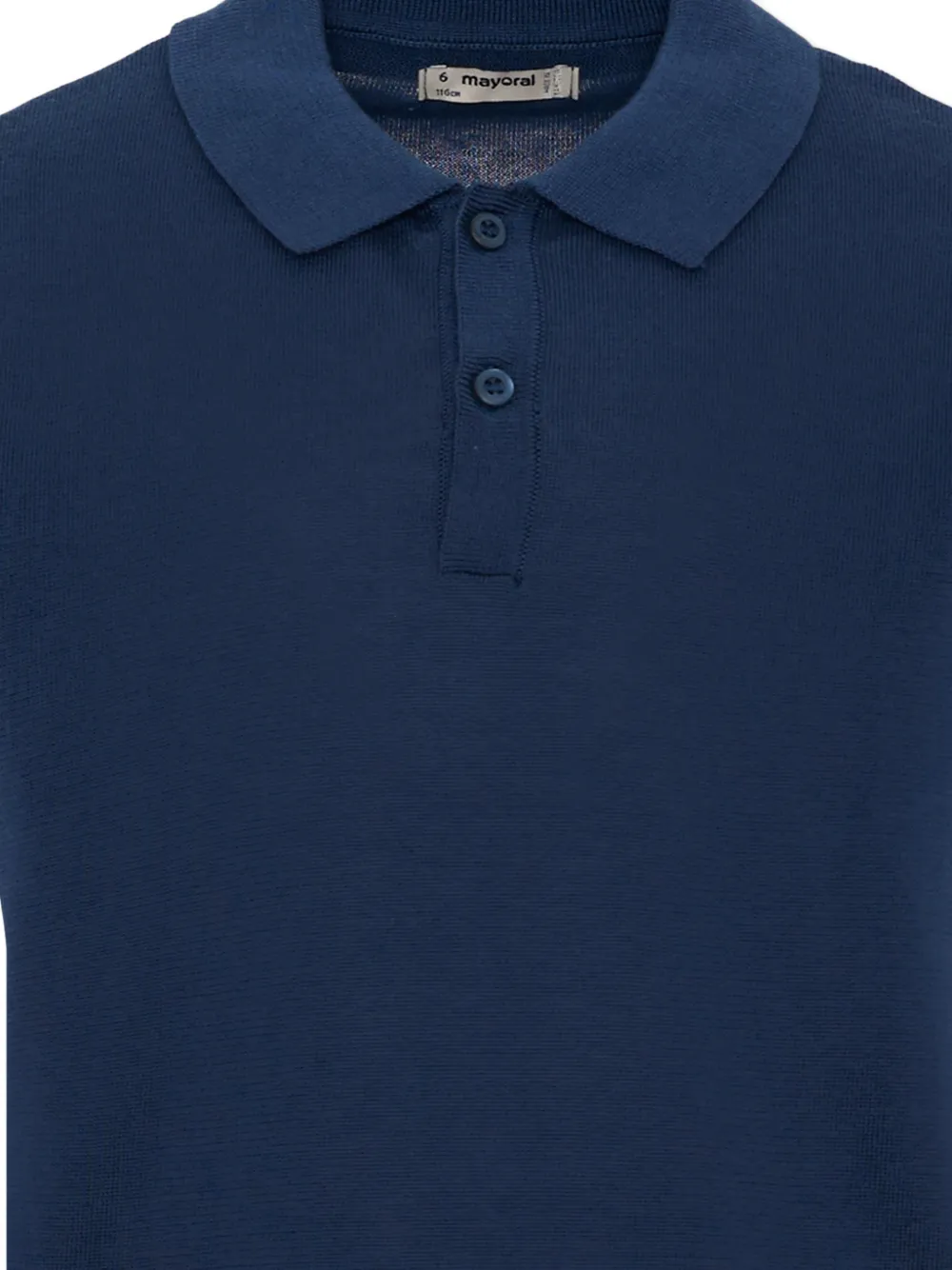  Mayoral Short-sleeved Polo Shirt - Blue 
